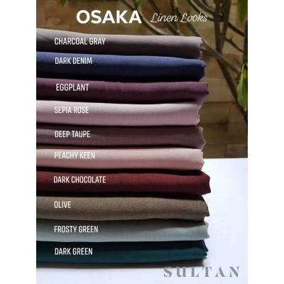 Osaka Linen Polos Warna Lengkap